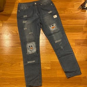 Snowman jeans